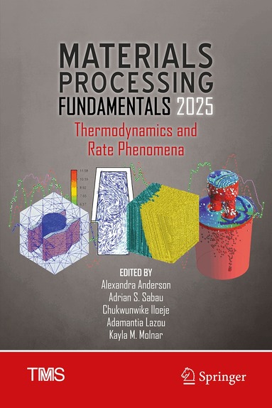 Alexandra Anderson, Adrian S. Sabau, Chukwunwike Iloeje, Adamantia Lazou, Kayla M. Molnar - Materials Processing Fundamentals 2025, Inbunden