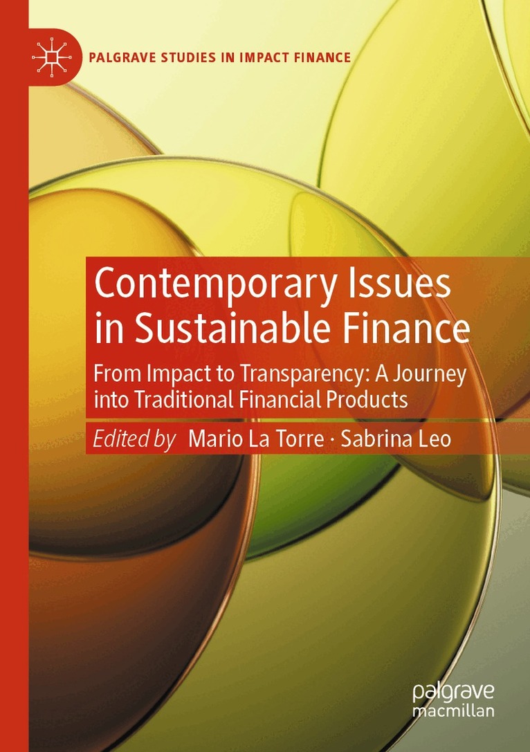 Mario La Torre, Sabrina Leo - Contemporary Issues in Sustainable Finance, Häftad