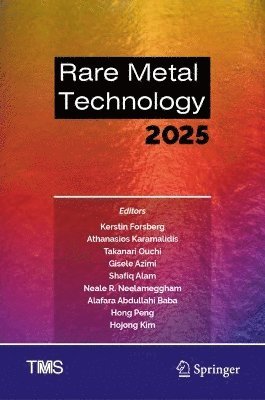 bokomslag Rare Metal Technology 2025