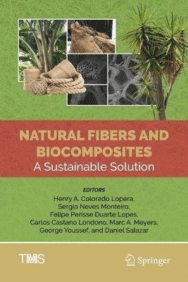 Henry A. Colorado Lopera, Sergio Neves Monteiro, Felipe Perisse Duarte Lopes, Carlos Castano Londono, Marc A. Meyers, George Youssef, Daniel Salazar - Natural Fibers and Biocomposites, Inbunden