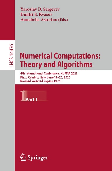 Yaroslav D. Sergeyev, Dmitri E. Kvasov, Annabella Astorino - Numerical Computations: Theory and Algorithms, Häftad