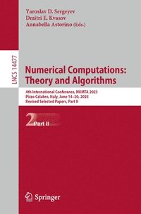 bokomslag Numerical Computations: Theory and Algorithms