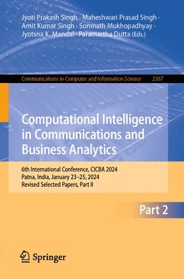 Computational Intelligence in Communications and Business Analytics 1