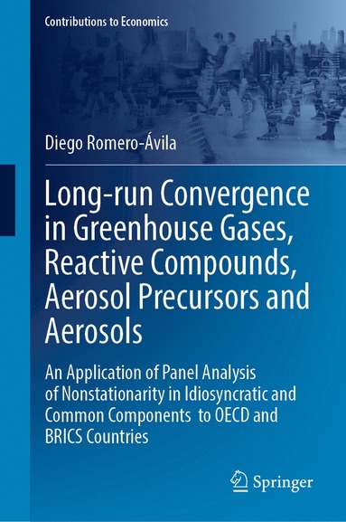 bokomslag Long-run Convergence in Greenhouse Gases, Reactive Compounds, Aerosol Precursors and Aerosols