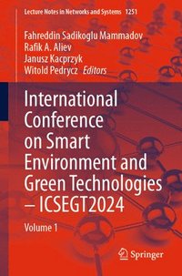 bokomslag International Conference on Smart Environment and Green Technologies  ICSEGT2024