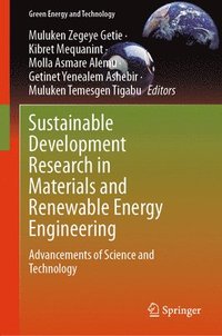 bokomslag Sustainable Development Research in Materials and Renewable Energy Engineering