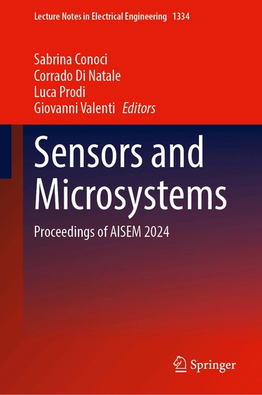 Sabrina Conoci, Corrado Di Natale, Luca Prodi, Giovanni Valenti - Sensors and Microsystems, Inbunden