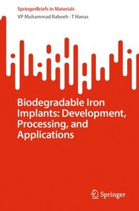 bokomslag Biodegradable Iron Implants: Development, Processing, and Applications