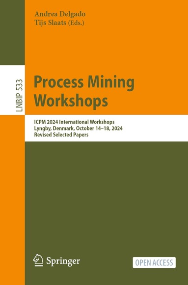 Andrea Delgado, Tijs Slaats - Process Mining Workshops, Häftad