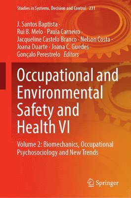 bokomslag Occupational and Environmental Safety and Health VI