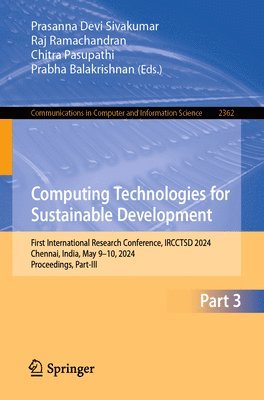 bokomslag Computing Technologies for Sustainable Development