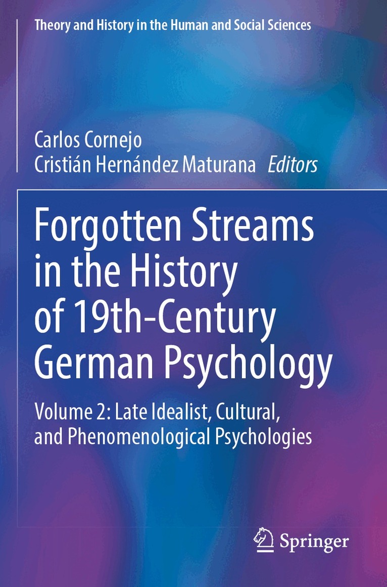 Carlos Cornejo, Cristián Hernández Maturana - Forgotten Streams in the History of 19th-Century German Psychology, Häftad