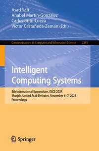 bokomslag Intelligent Computing Systems