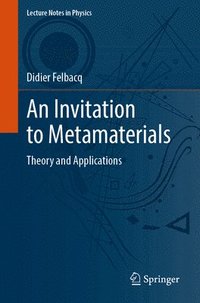 bokomslag An Invitation to Metamaterials: Theory and Applications