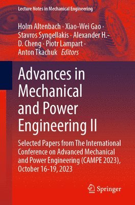 bokomslag Advances in Mechanical and Power Engineering II