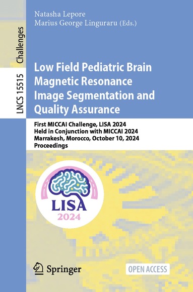 bokomslag Low Field Pediatric Brain Magnetic Resonance Image Segmentation and Quality Assurance