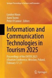 bokomslag Information and Communication Technologies in Tourism 2025