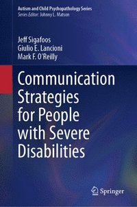 bokomslag Communication Strategies for People with Severe Disabilities