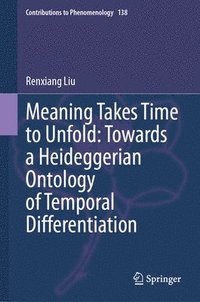 bokomslag Meaning Takes Time to Unfold: Towards a Heideggerian Ontology of Temporal Differentiation