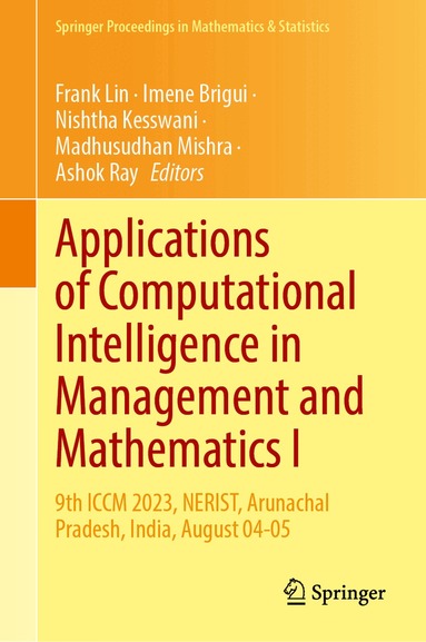 Frank Lin, Imene Brigui, Nishtha Kesswani, Madhusudhan Mishra, Ashok Ray - Applications of Computational Intelligence in Management and Mathematics I, Inbunden