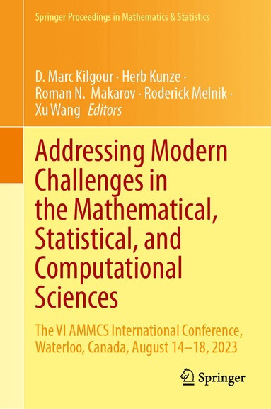 D. Marc Kilgour, Herb Kunze, Roman N. Makarov, Roderick Melnik, Xu Wang - Addressing Modern Challenges in the Mathematical, Statistical, and Computational Sciences, Inbunden