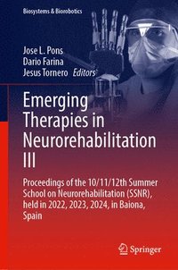 bokomslag Emerging Therapies in Neurorehabilitation III