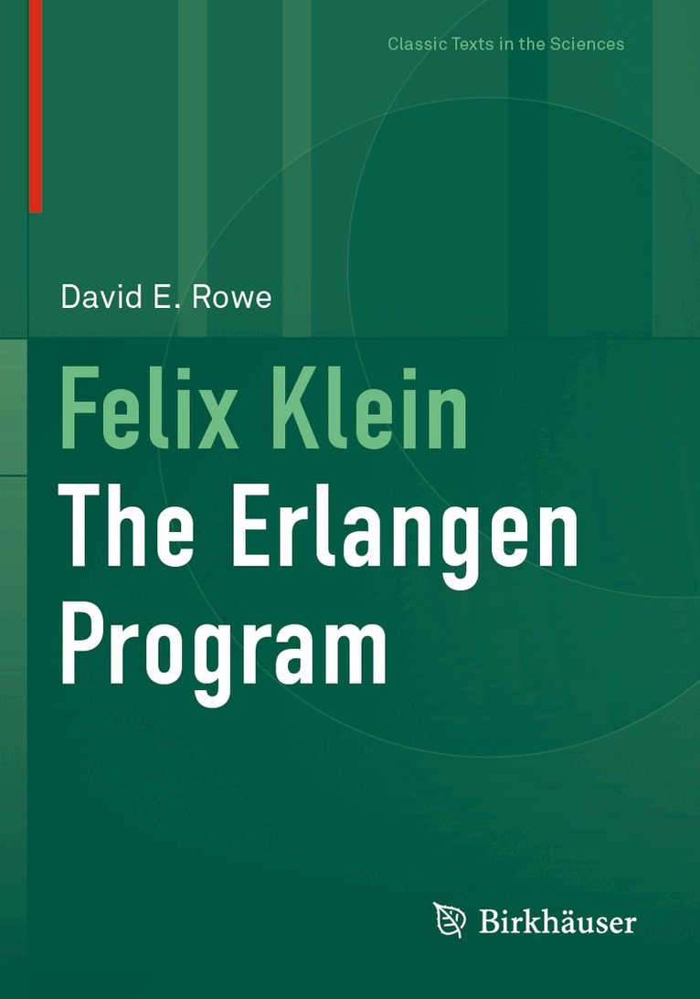 David E. Rowe - Felix Klein, Häftad