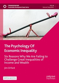 bokomslag Psychology Of Economic Inequality