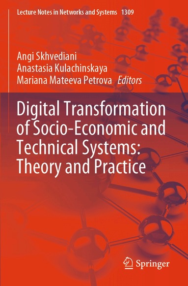Angi Skhvediani, Anastasia Kulachinskaya, Mariana Mateeva Petrova - Digital Transformation of Socio-Economic and Technical Systems: Theory and Practice, Häftad