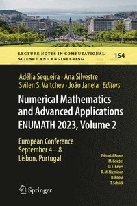 bokomslag Numerical Mathematics and Advanced Applications ENUMATH 2023, Volume 2