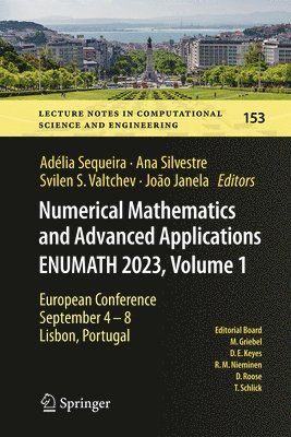 bokomslag Numerical Mathematics and Advanced Applications ENUMATH 2023, Volume 1