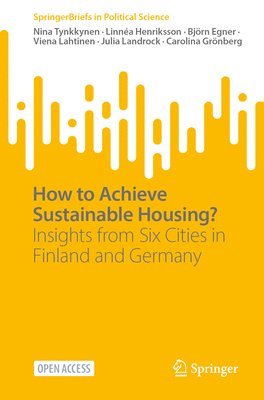 bokomslag How to Achieve Sustainable Housing?