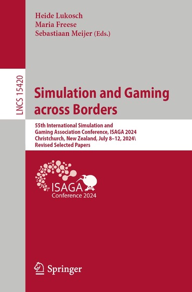 Heide Lukosch, Maria Freese, Sebastiaan Meijer - Simulation and Gaming across Borders, Häftad