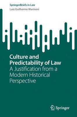 bokomslag Culture and Predictability of Law