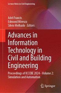 bokomslag Advances in Information Technology in Civil and Building Engineering