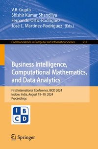 bokomslag Business Intelligence, Computational Mathematics, and Data Analytics