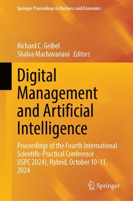 bokomslag Digital Management and Artificial Intelligence