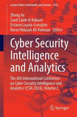 bokomslag Cyber Security Intelligence and Analytics