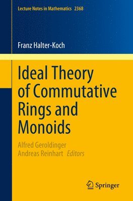 bokomslag Ideal Theory of Commutative Rings and Monoids