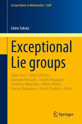 Exceptional Lie groups 1