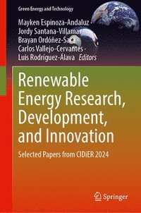 bokomslag Congress on Research, Development and Innovation in Renewable Energies