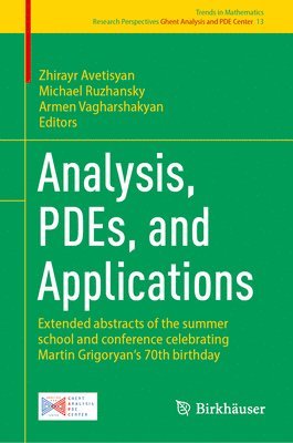 Analysis, PDEs, and Applications 1