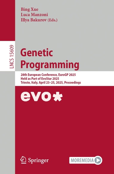 Bing Xue, Luca Manzoni, Illya Bakurov - Genetic Programming, Häftad