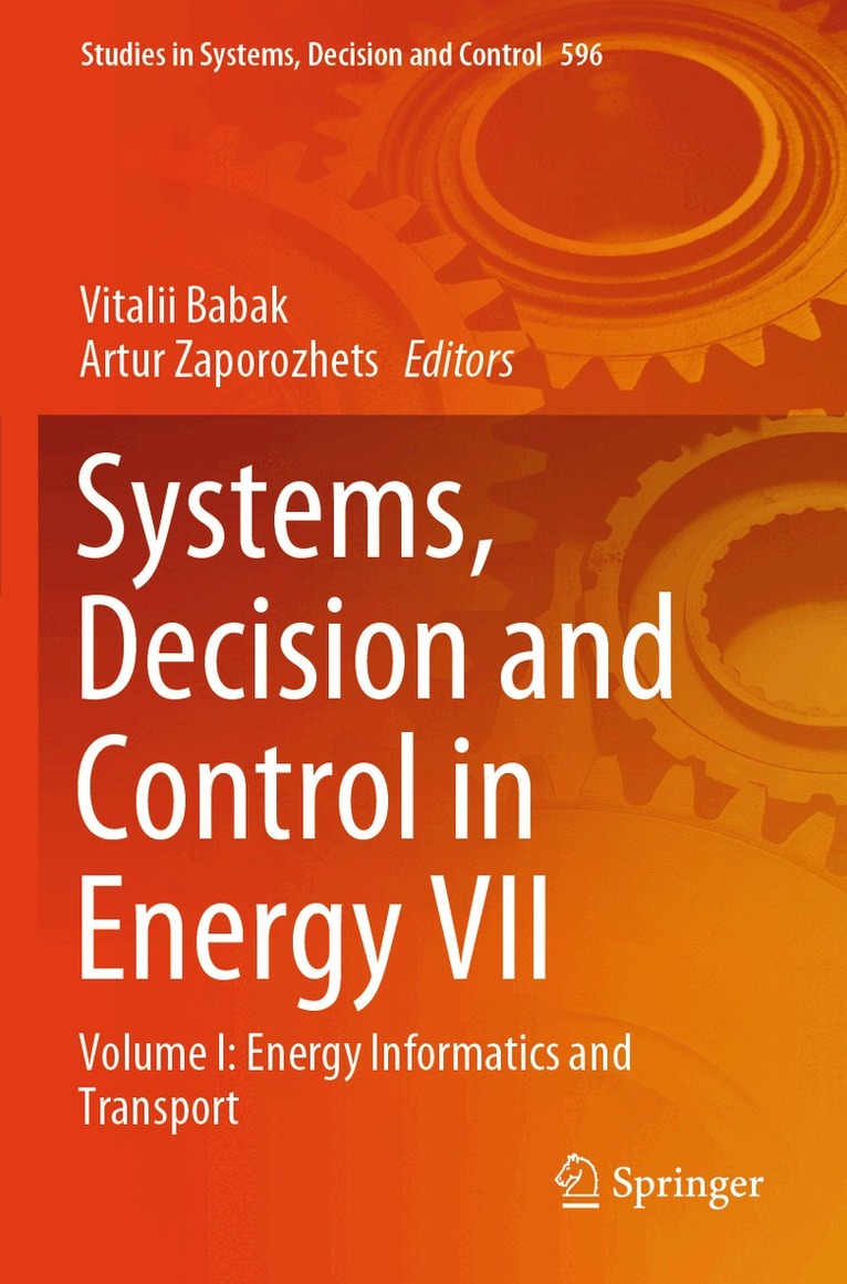 Vitalii Babak, Artur Zaporozhets - Systems, Decision and Control in Energy VII, Häftad