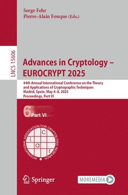 bokomslag Advances in Cryptology - EUROCRYPT 2025