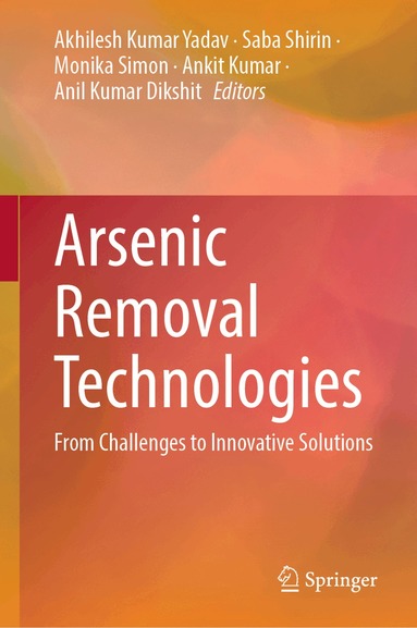 Akhilesh Kumar Yadav, Saba Shirin, Monika Simon, Ankit Kumar, Anil Kumar Dikshit - Arsenic Removal Technologies, Inbunden