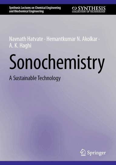 Navnath Hatvate, Hemantkumar N. Akolkar, A. K. Haghi - Sonochemistry, Inbunden