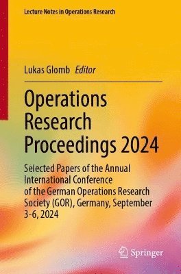 bokomslag Operations Research Proceedings 2024