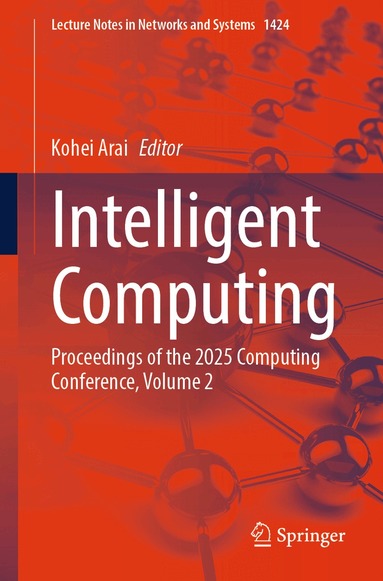 Kohei Arai - Intelligent Computing, Häftad