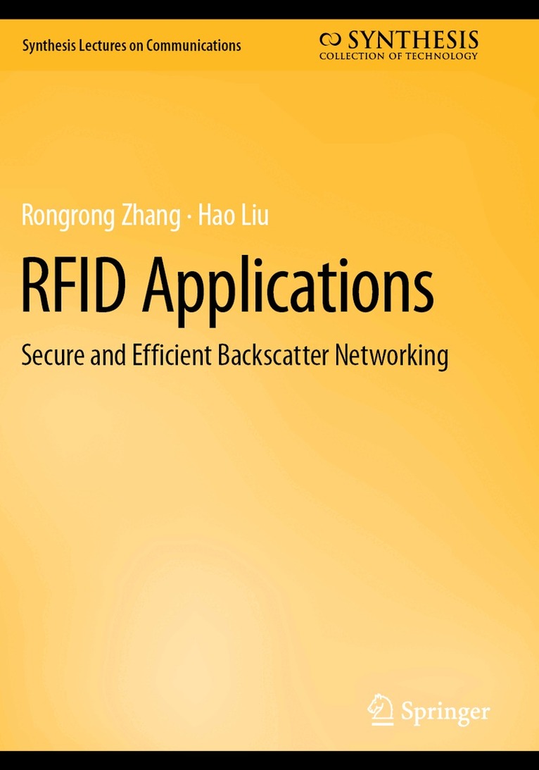 Rongrong Zhang, Hao Liu - RFID Applications, Häftad